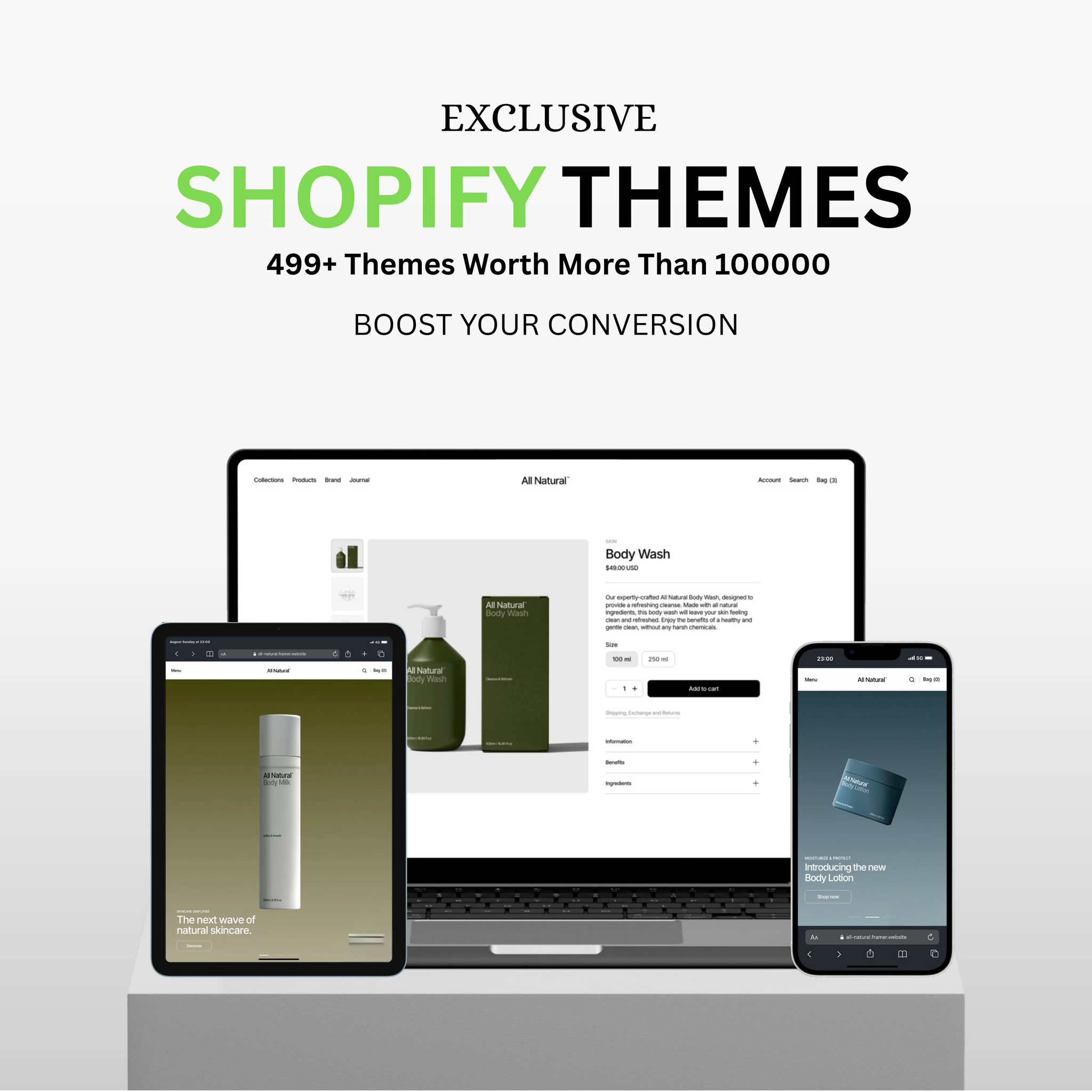 Launch Your Premium 3D Shopify Store Tonight—499+ Themes