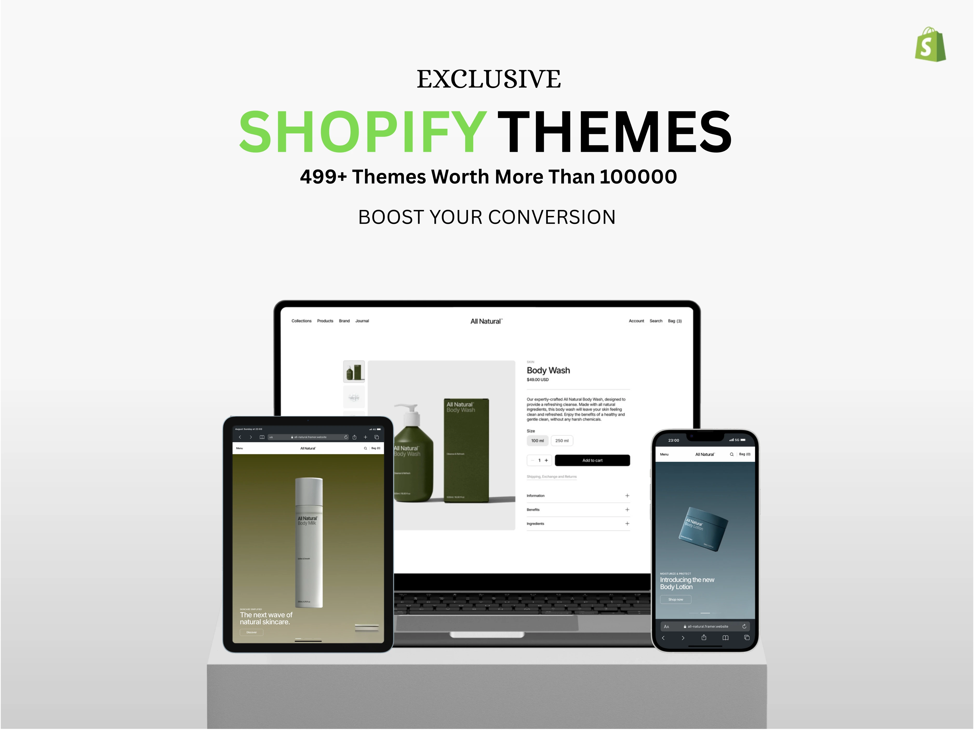 Launch Your Premium 3D Shopify Store Tonight—499+ Themes